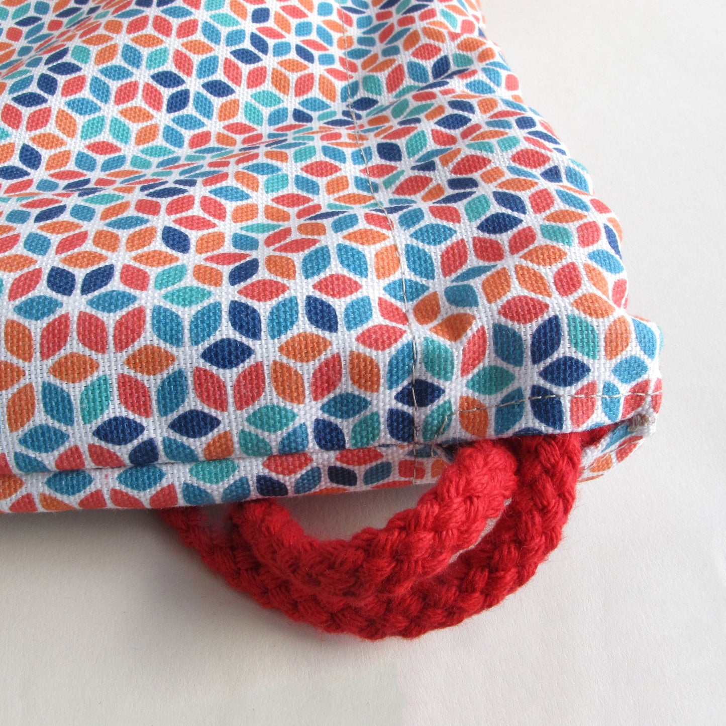 Turnbeutel, Rucksack | aus Baumwolle und Kork | Colorful