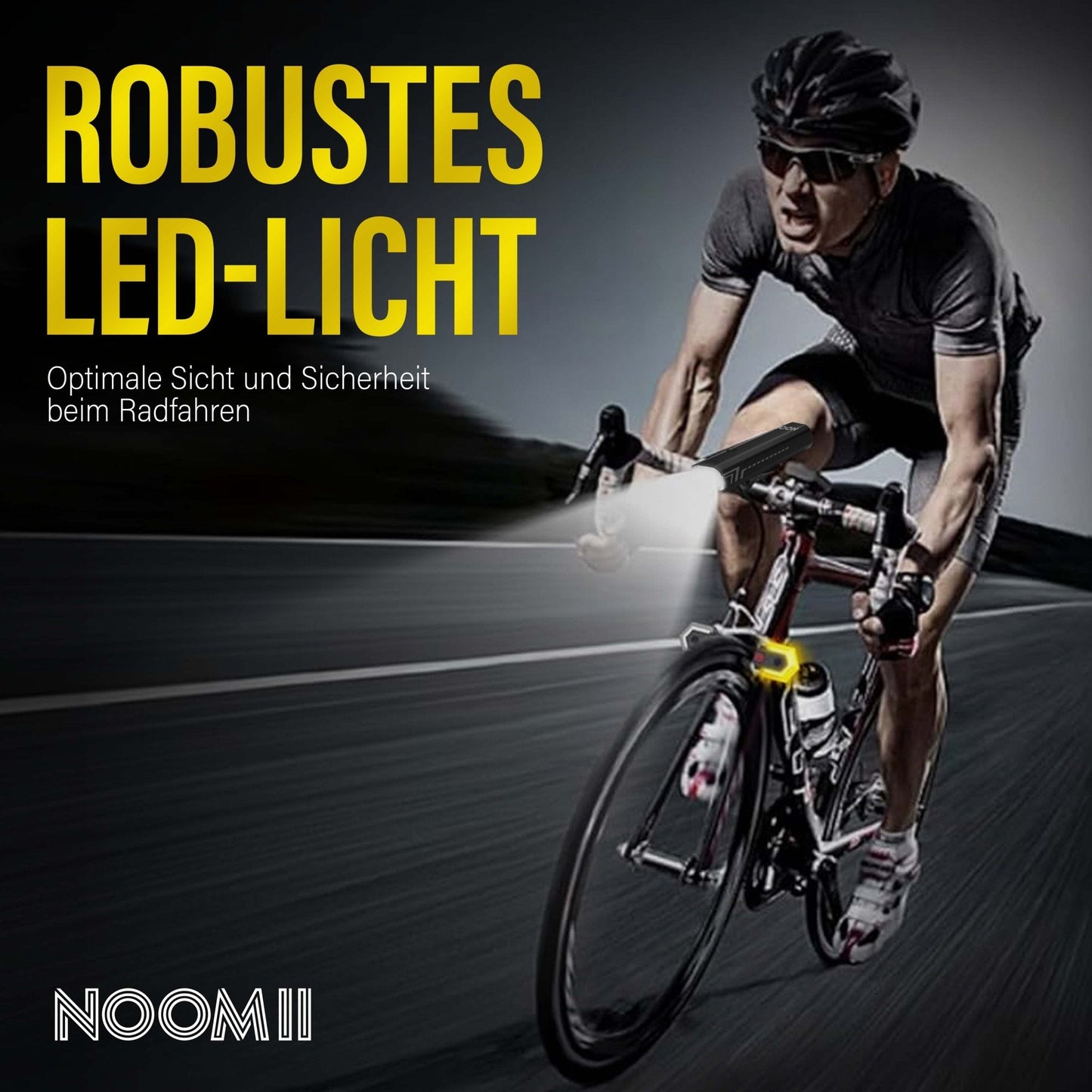 NooMii LED Fahrradlicht NM-BR500