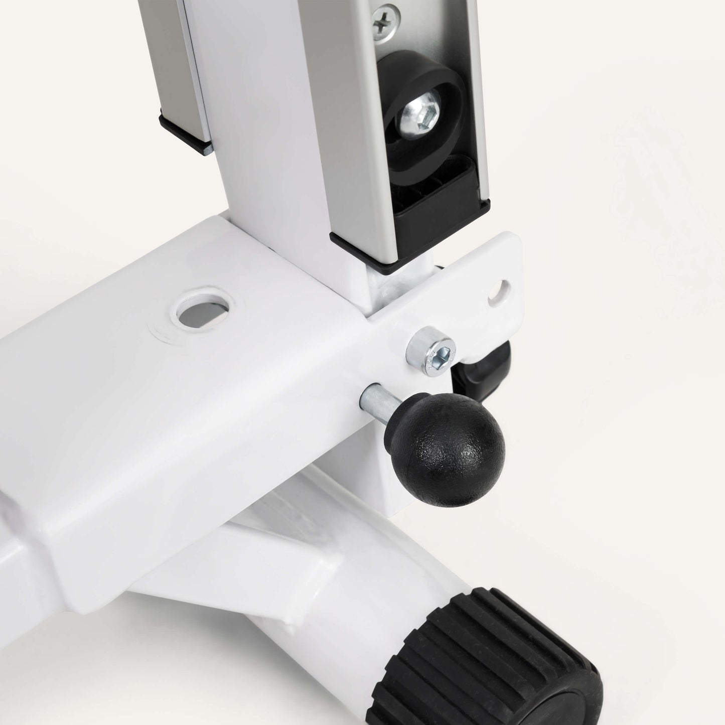 Magnetisches Rudergerät | App-Kompatibilität | 8 manuelle Widerstandsstufen | klappbar | weiß