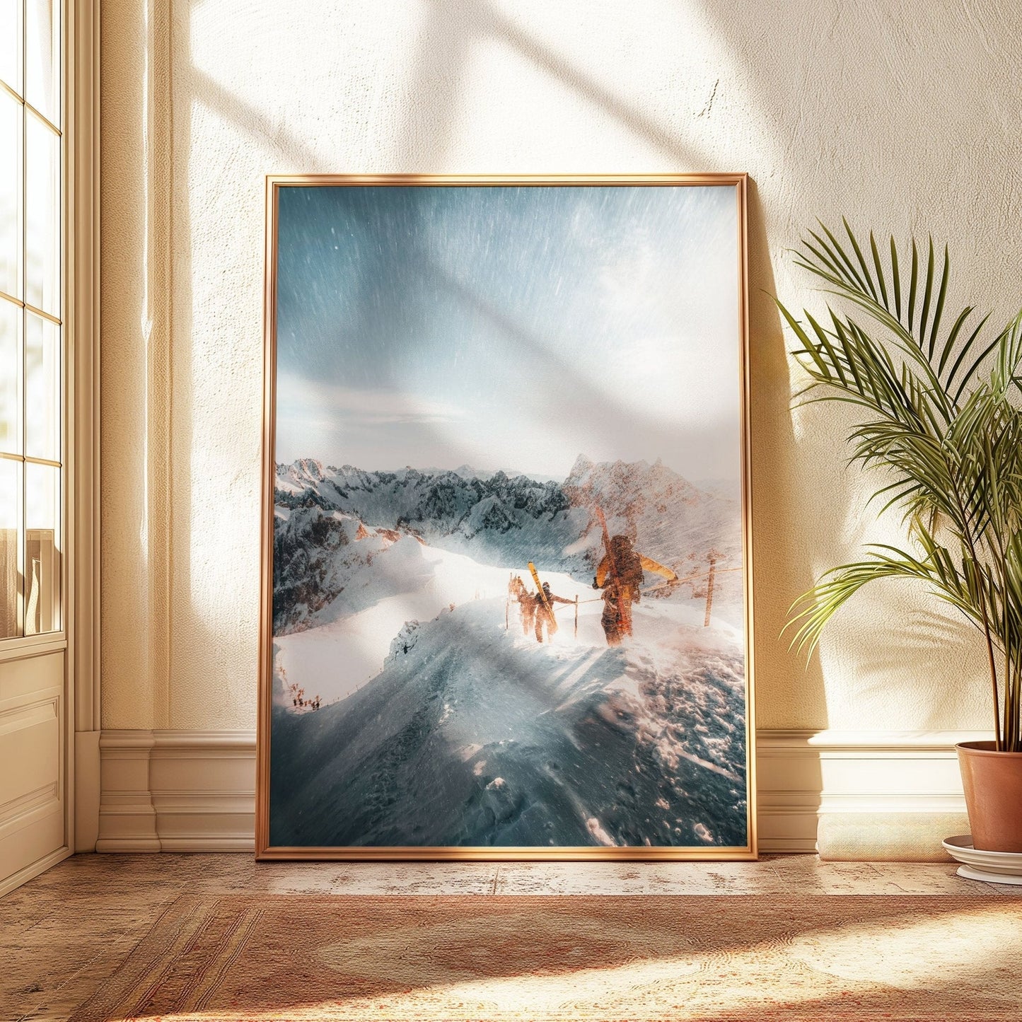 Skiing the Vallée Blanche – Chamonix, France (Set of 3)