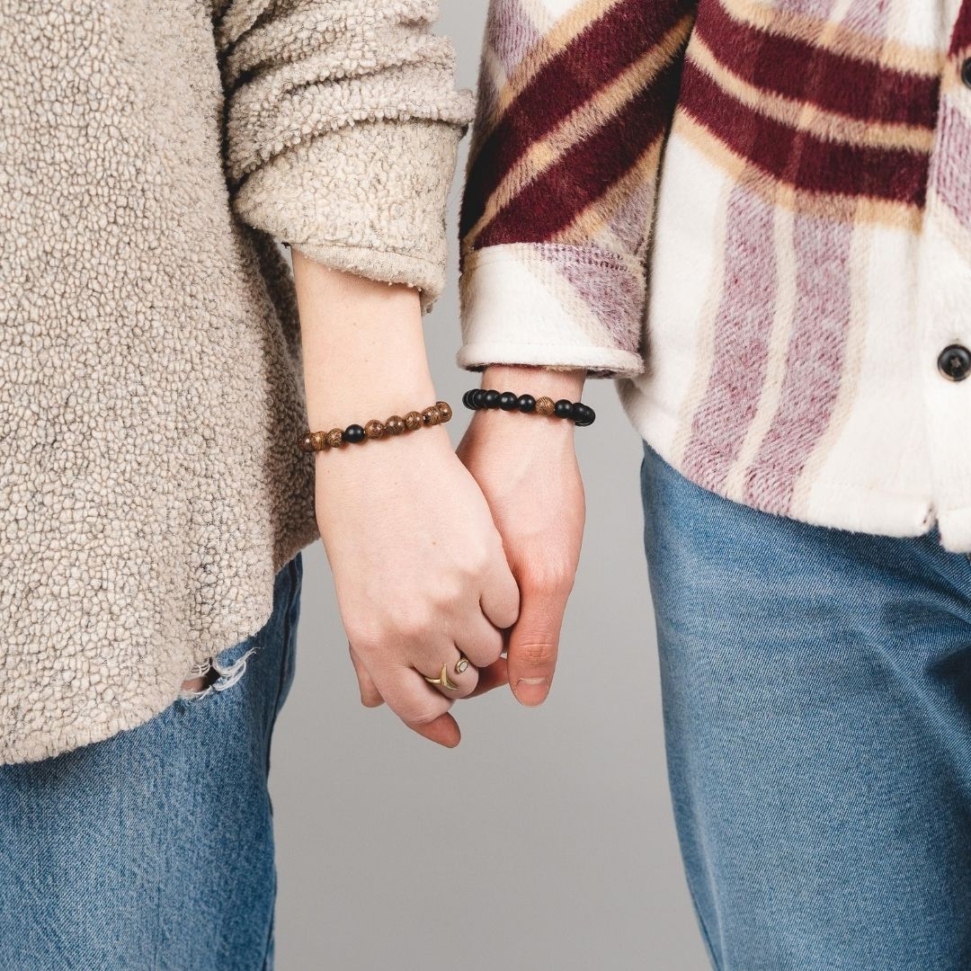 MORGNTAU Partner Armband - Schwarz