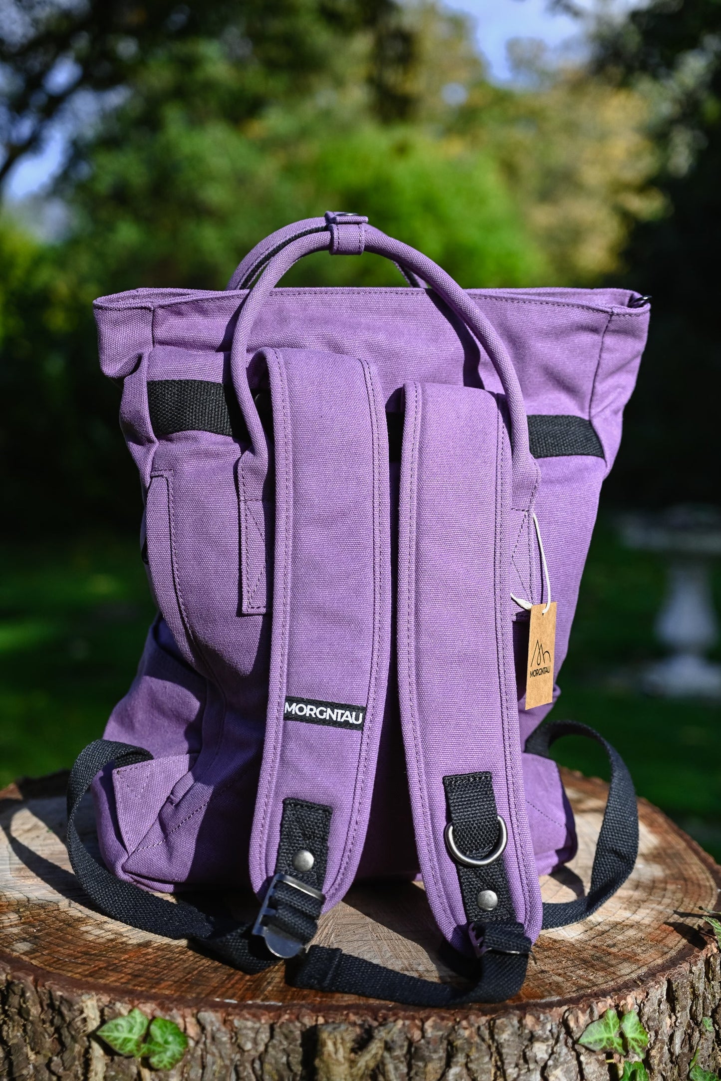 MORGNTAU Rucksack "Kolibri" - Dark Purple