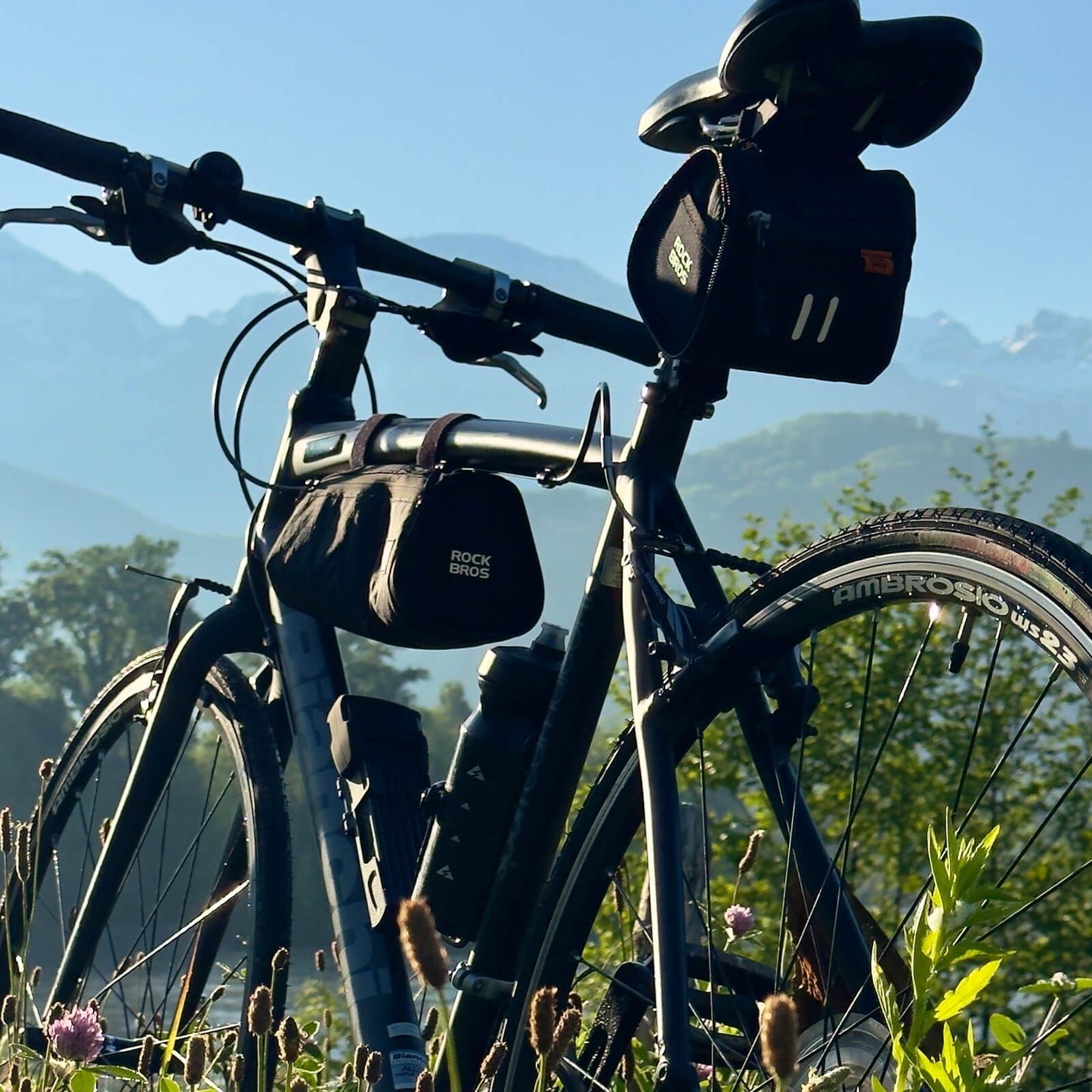 2-in-1 Fahrradtasche Set Wasserabweisend