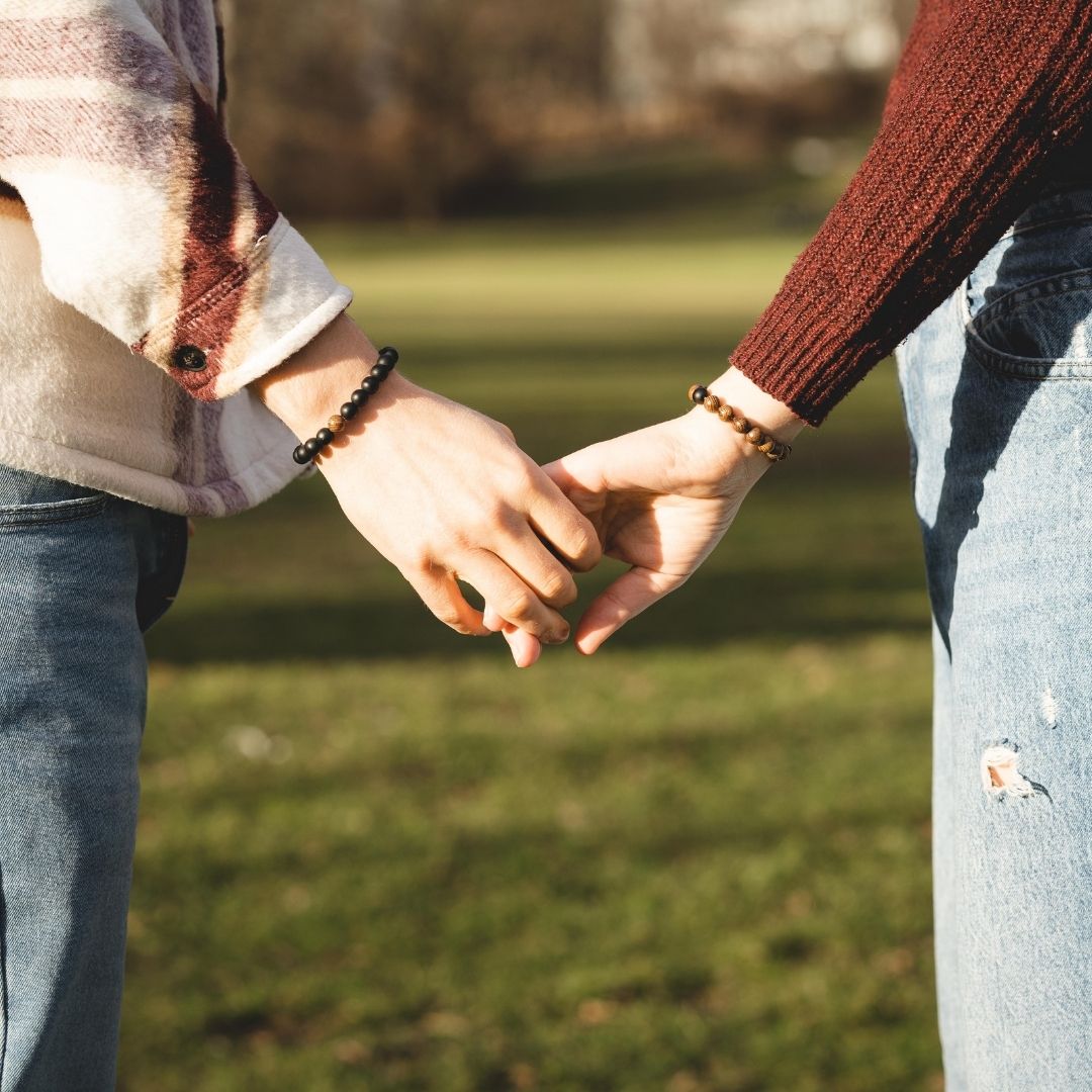 MORGNTAU Partner Armband - Schwarz