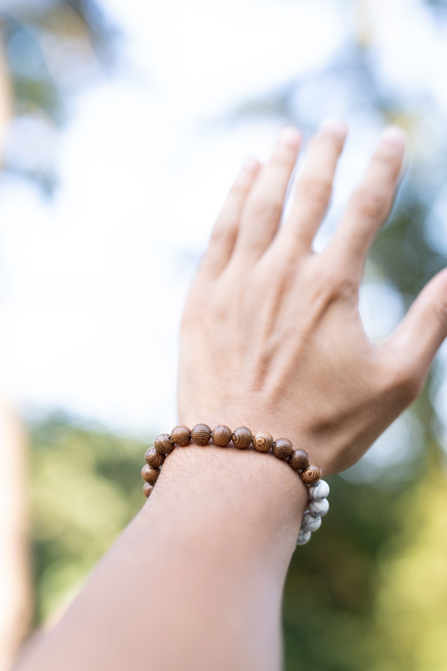 MORGNTAU Zedernholz Armband