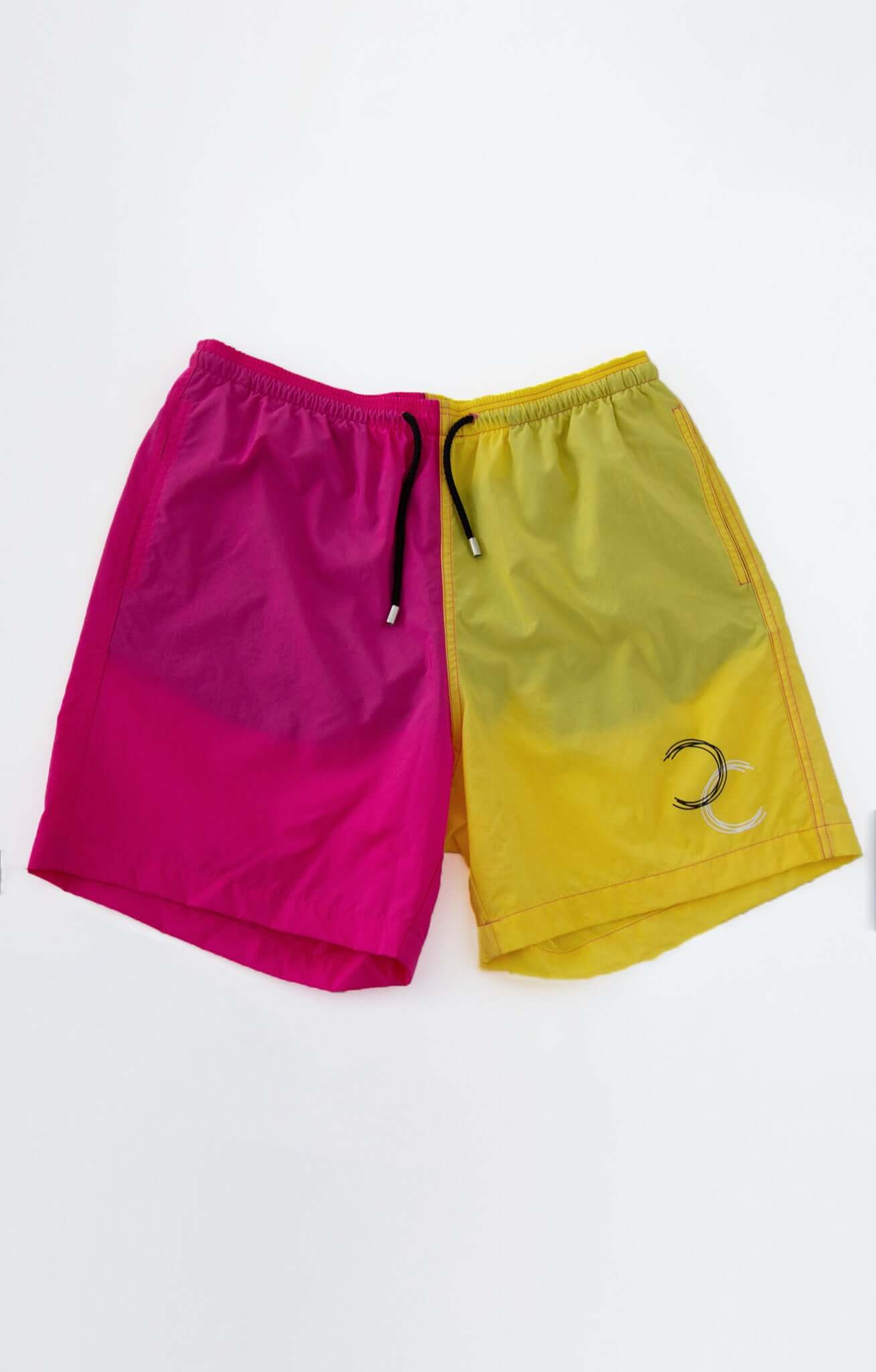 Dual Swim Shorts: Timeless Beachwear Piece