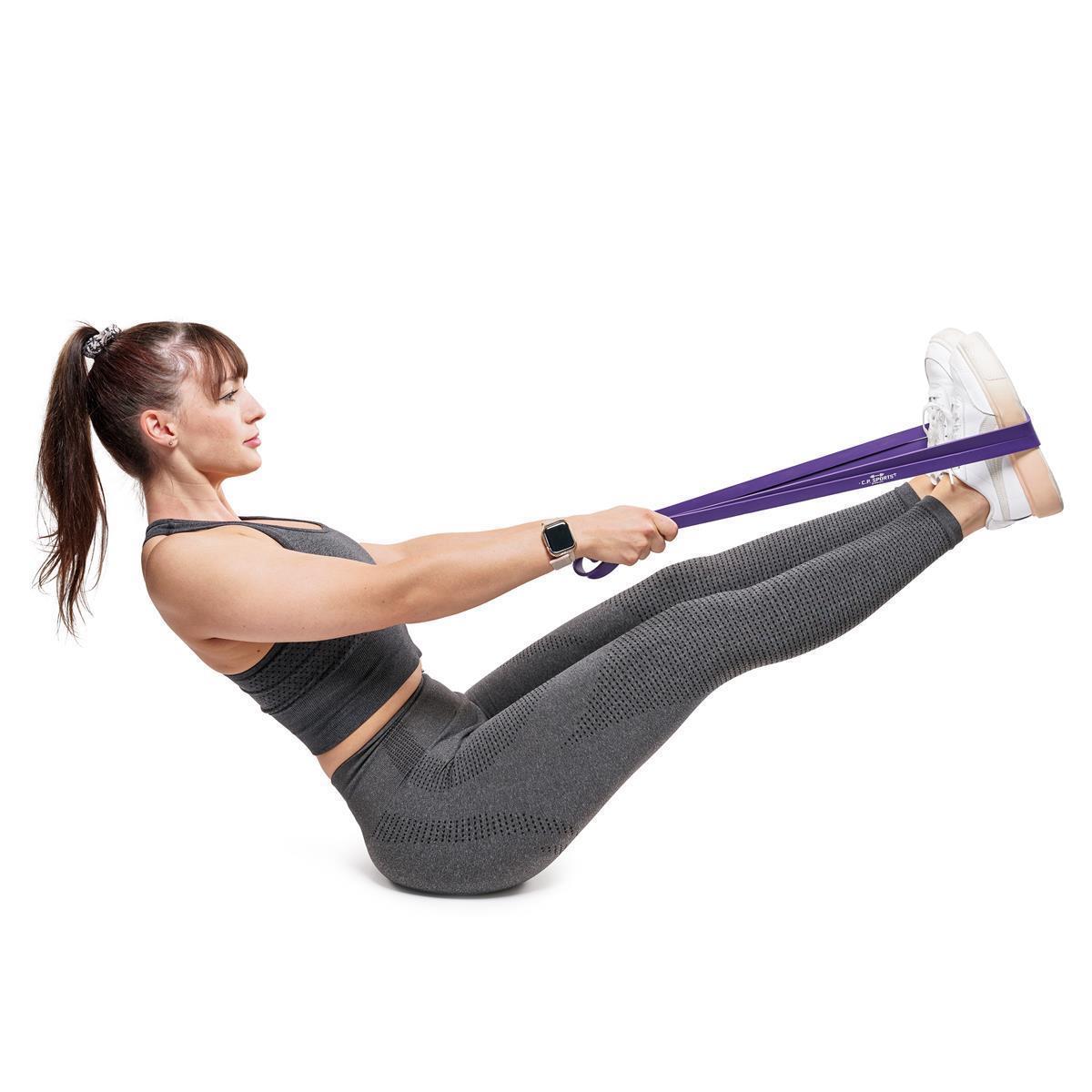 Resistance Bändern / Fitness Band aus hochwertigem Latex! - Verschiedene Farben - C.P. Sports- K106