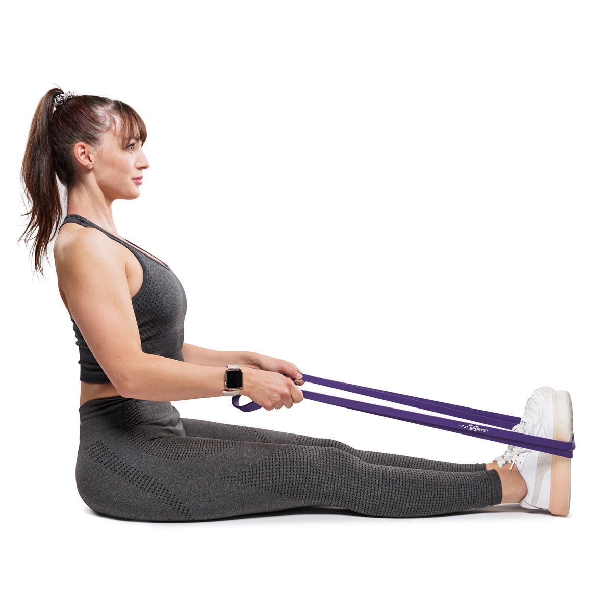 Resistance Bändern / Fitness Band aus hochwertigem Latex! - Verschiedene Farben - C.P. Sports- K106