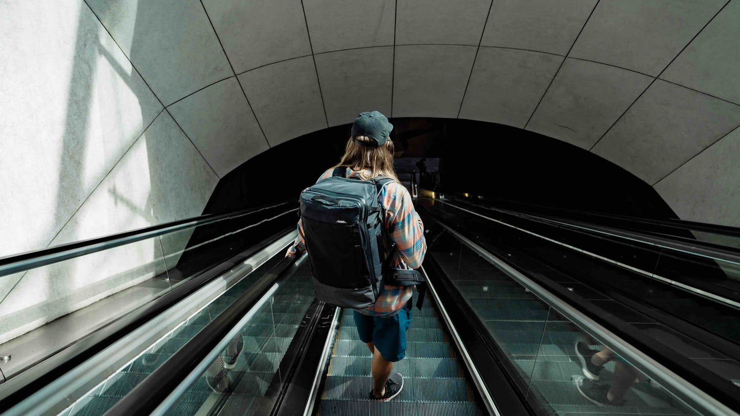 Matador GlobeRider45 Travel Backpack (black) - Handgepäckkonformer Rucksack für Weltreisen (45 liter) von Matador