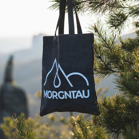 MORGNTAU Jutebeutel "Wombat" - Grau