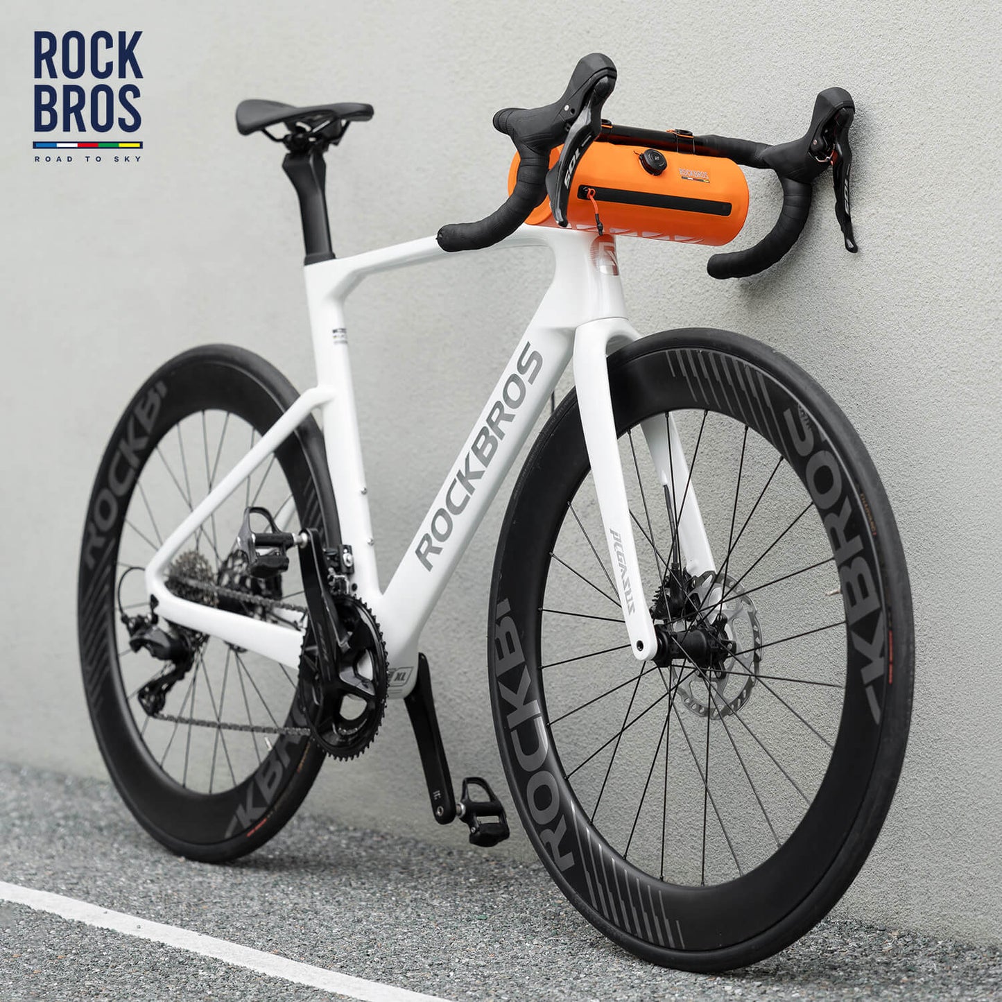 ROAD TO SKY 100 % Wasserdicht Lenkertasche 2L