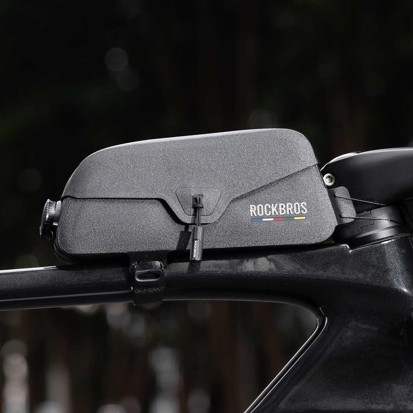 ROAD TO SKY Magnetische Oberrohrtasche 100 % Wasserdicht