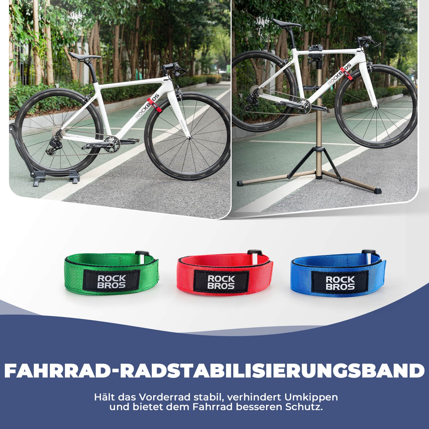 Fahrrad-Stabilisator-Gurte Hosenband für Brompton Fahrrad