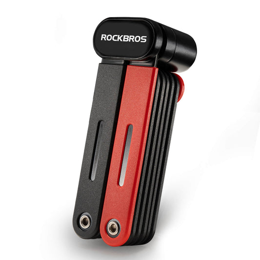 ROCKBROS Fahrrad Klapp-Fahrradschloss Robust Diebstahlschutz mit 2 Schlüsseln