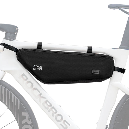 ROCKBROS Fahrrad Rahmentasche Dreiecktasche Wasserabweisend 2,9L Schwarz