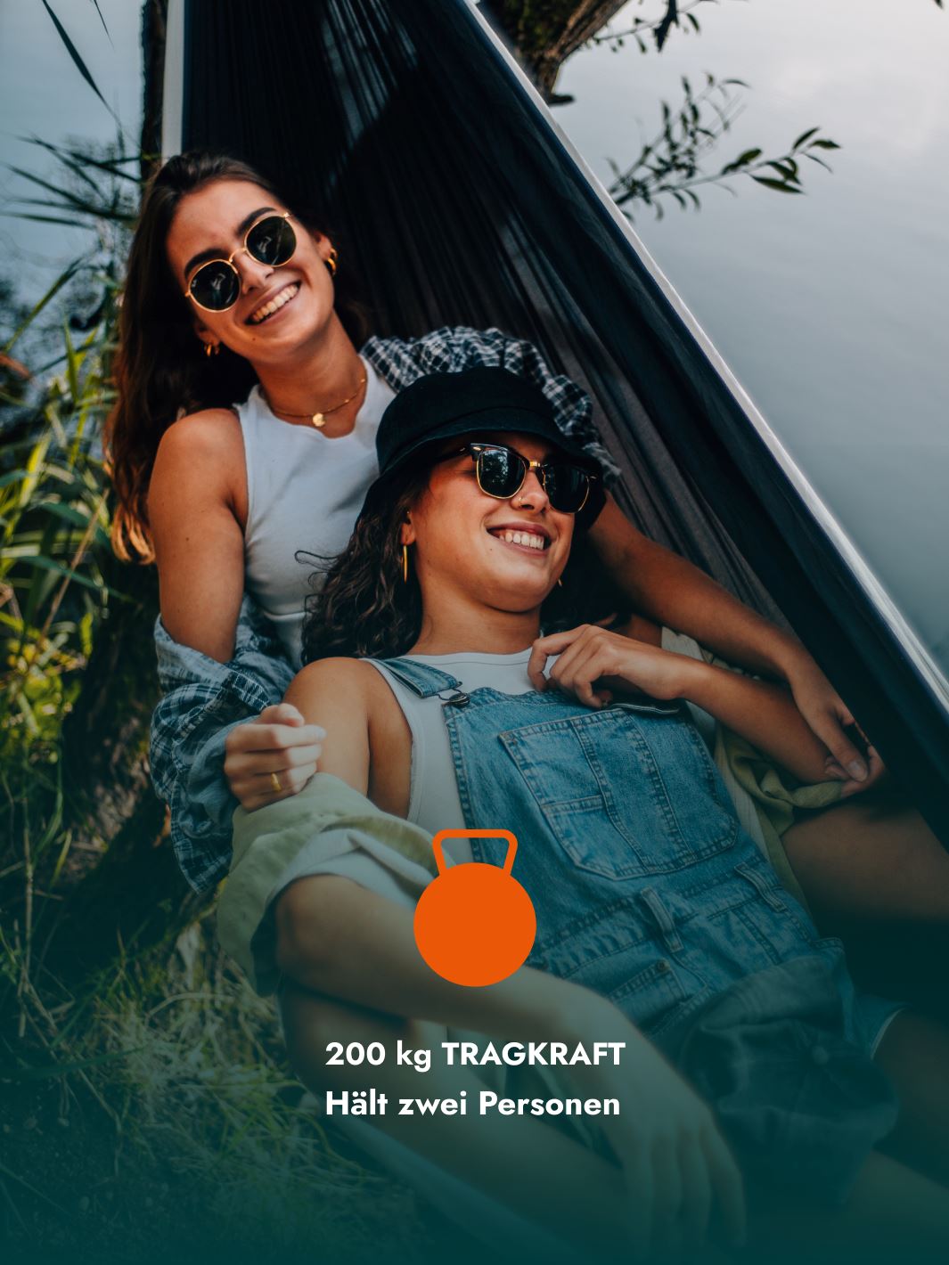 HÄNG Hängematte + Aufhängung