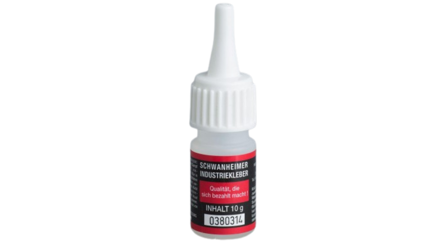Superkleber Schwanheimer Industriekleber Nr. 100 / 10g + Spezial-Füllstoff 30g Set