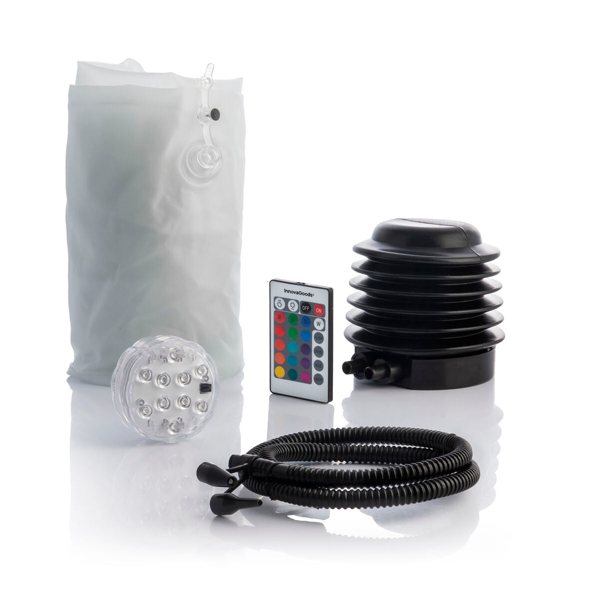 Inflatable Seat with Multicolour LED and Remote Control Pulight