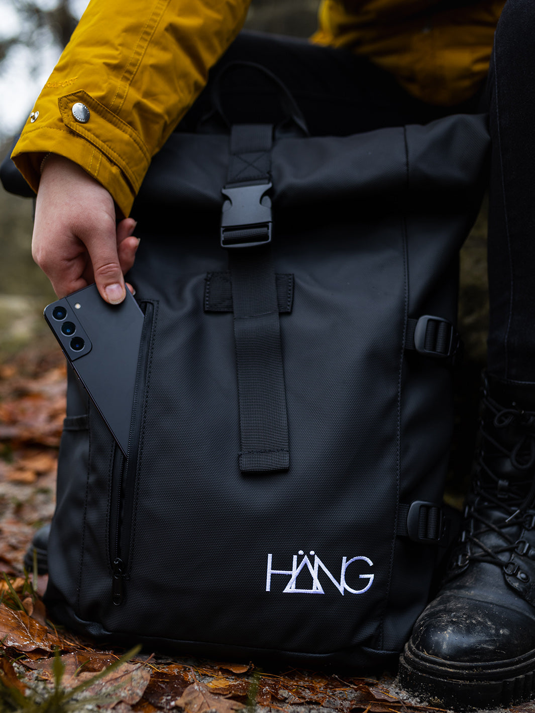 BÄG Rolltop Rucksack inkl. Fach für Laptop [15 Zoll]