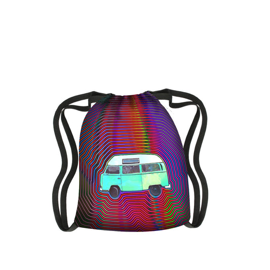 Let's Go Backpack In Canvas Fun Sack Line Bertoni