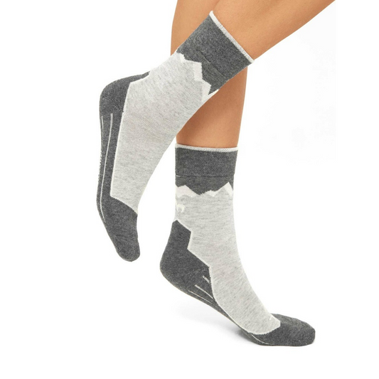 Apu Kuntur - Alpaka Premium Wandersocken | Baby-Alpaka-Pima-Mix