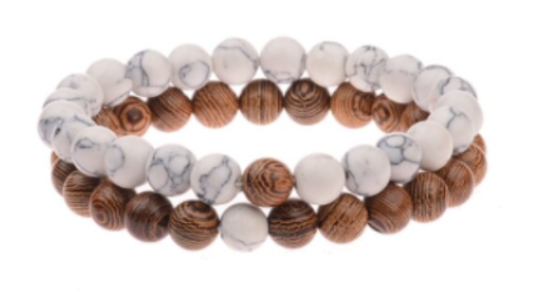 MORGNTAU Partner Armband - weiß