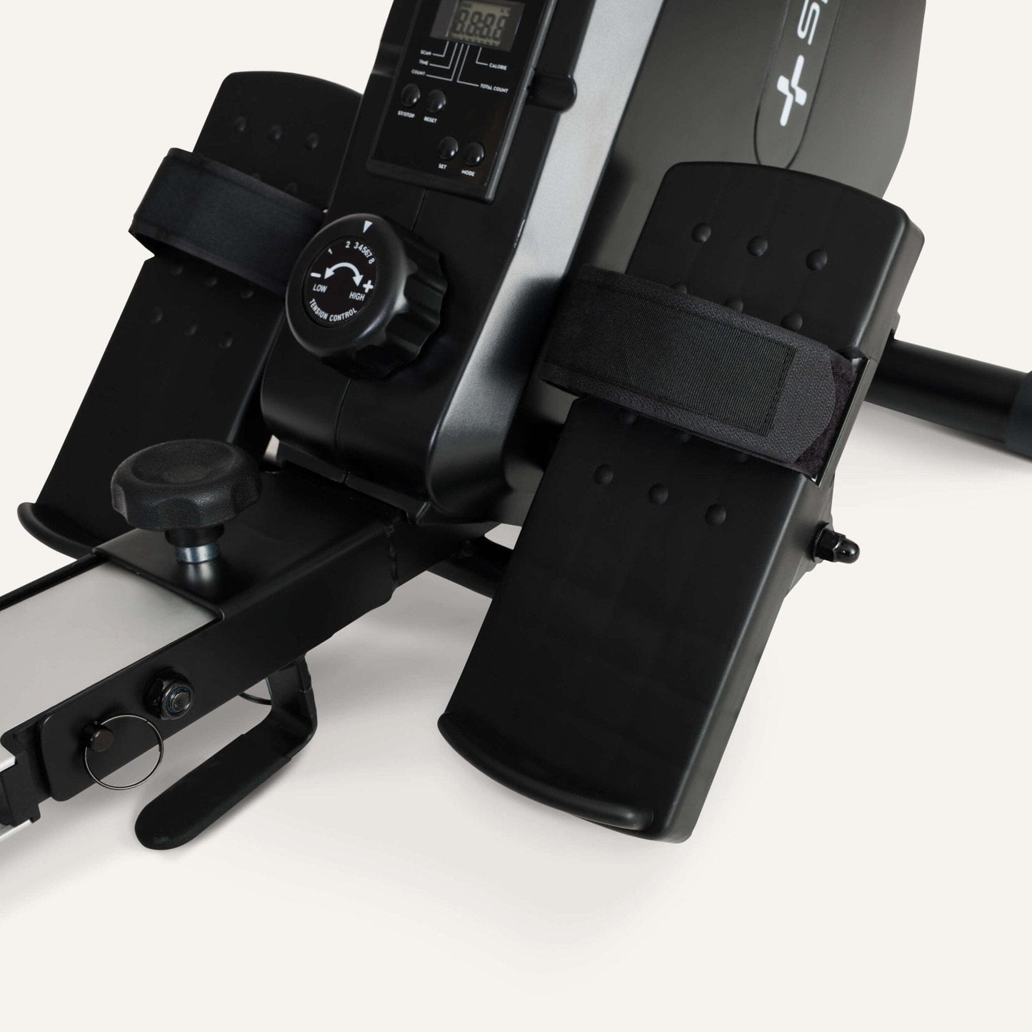 Magnetisches Rudergerät | Klappbar | 8 Widerstandsstufen | schwarz