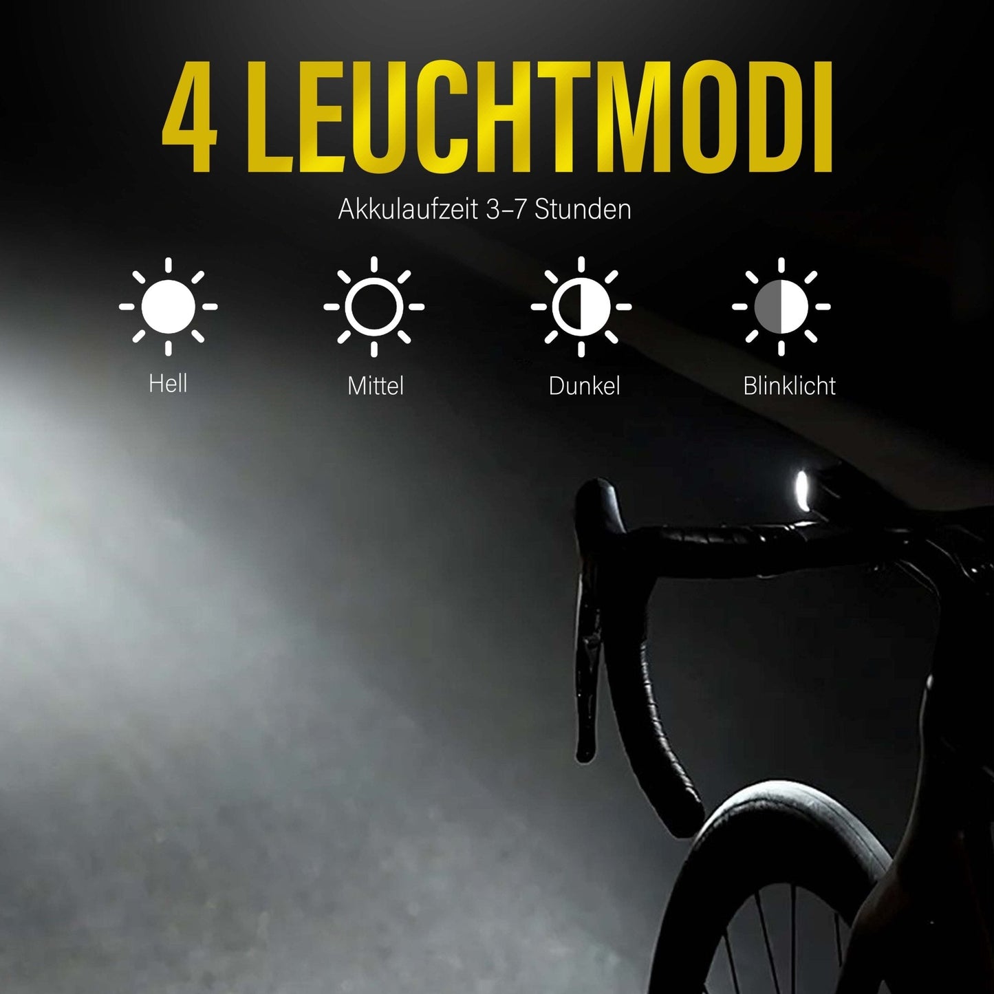 NooMii LED Fahrradlicht NM-BR500