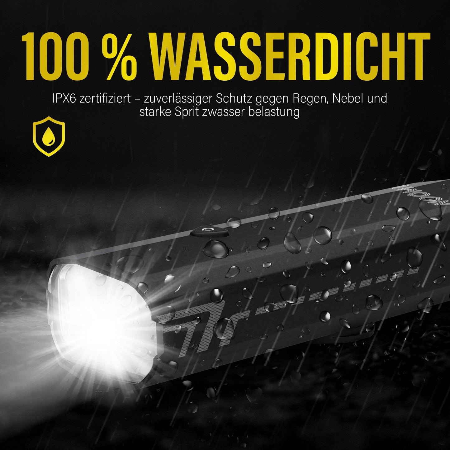 NooMii LED Fahrradlicht NM-BR500