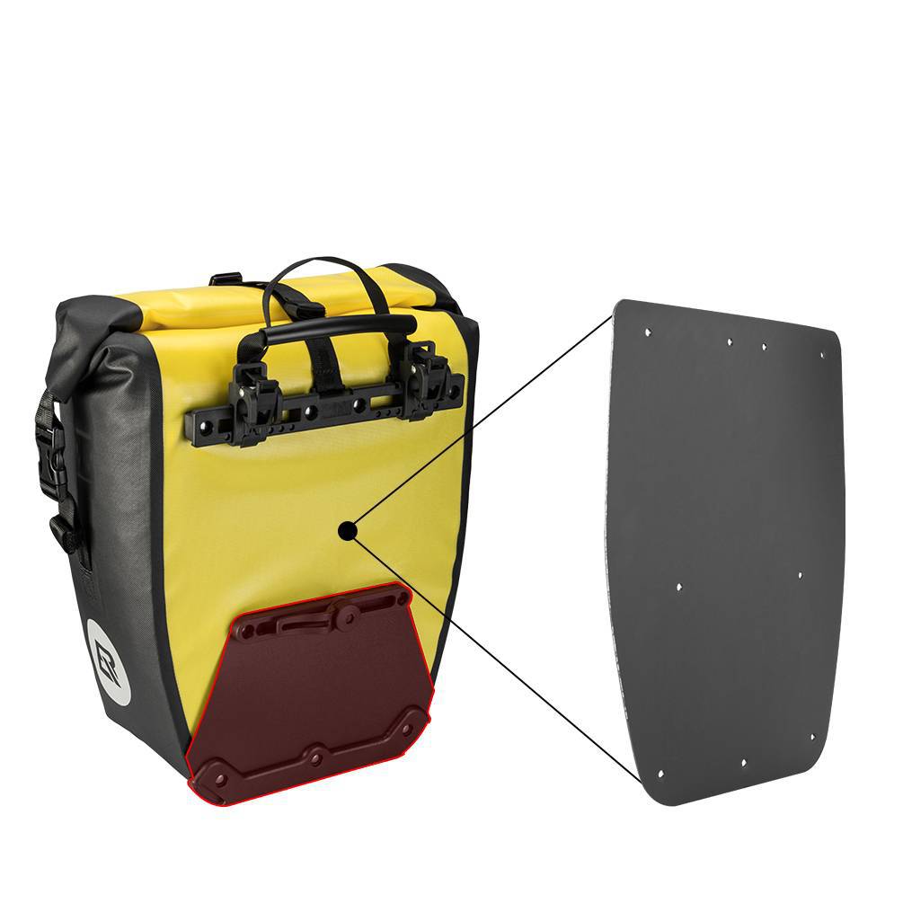 ROCKBROS 100 % wasserdichte Transporttaschen mit Netztasche 27L