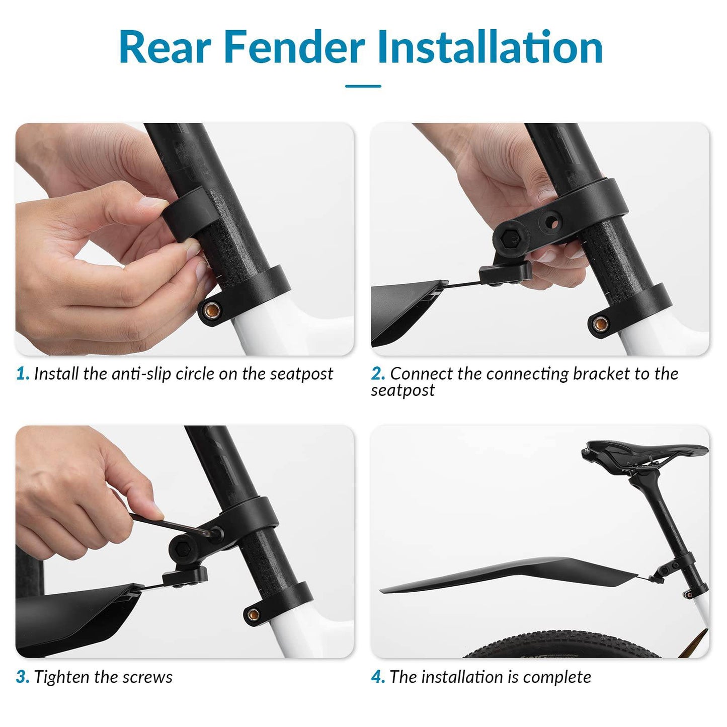 Fahrrad Schutzblech Set Mountainbikes Universal Spritzschutz