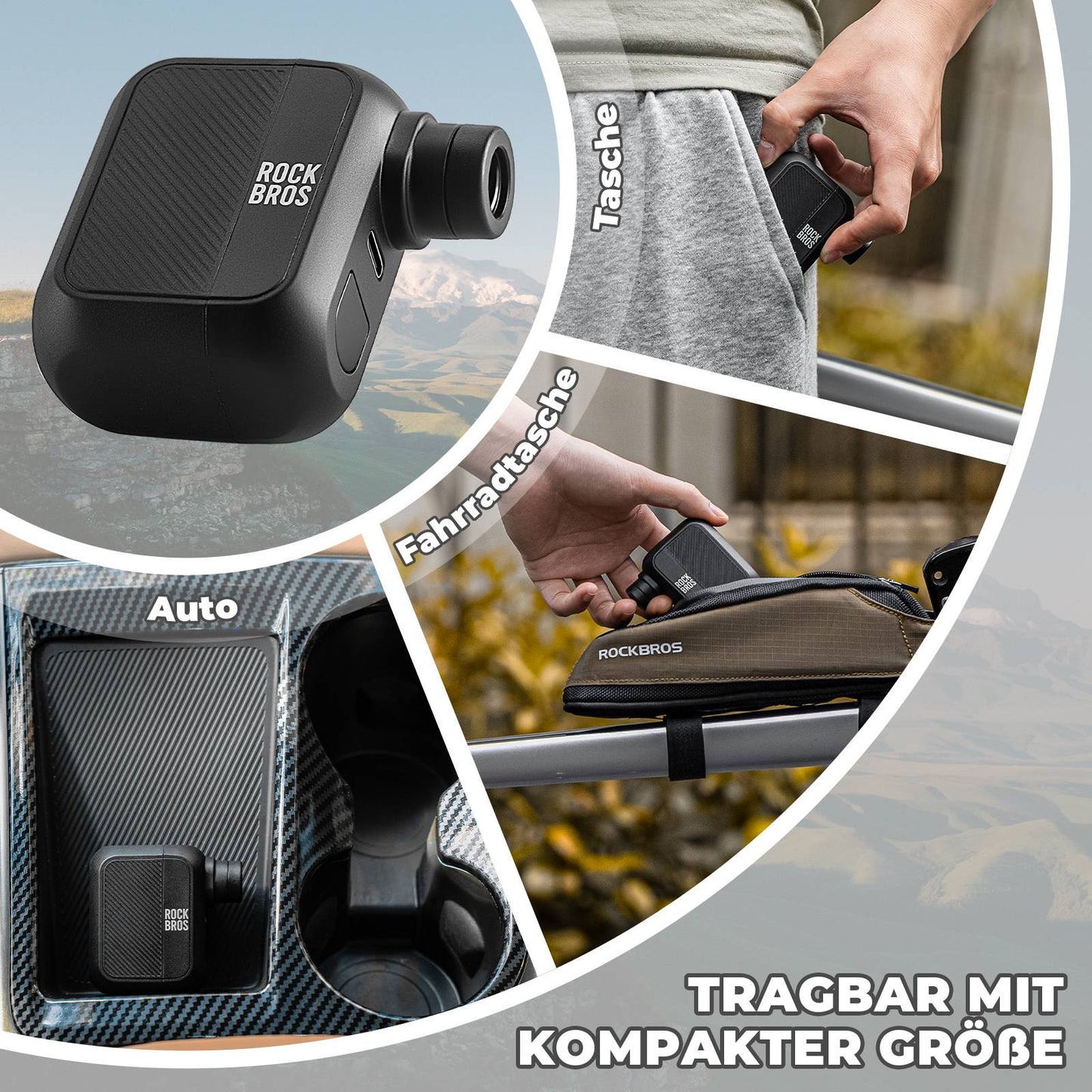 MINI-Elektrische Fahrradpumpe AS110