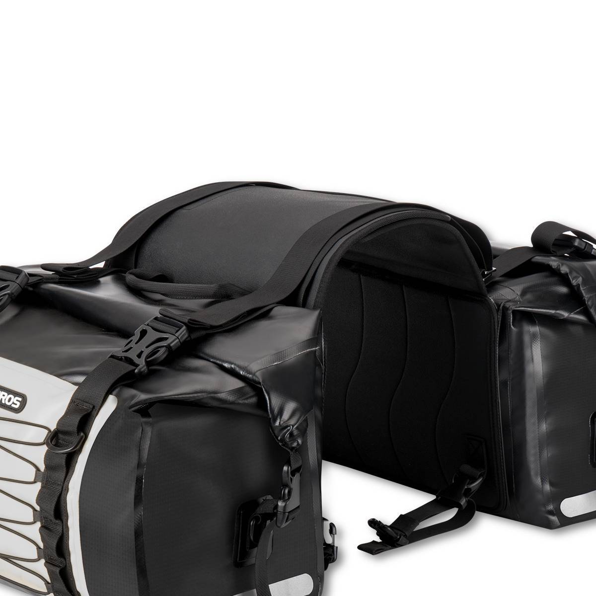 Motorrad Gepäckträgertaschen wasserdicht Motorradtasche 62L