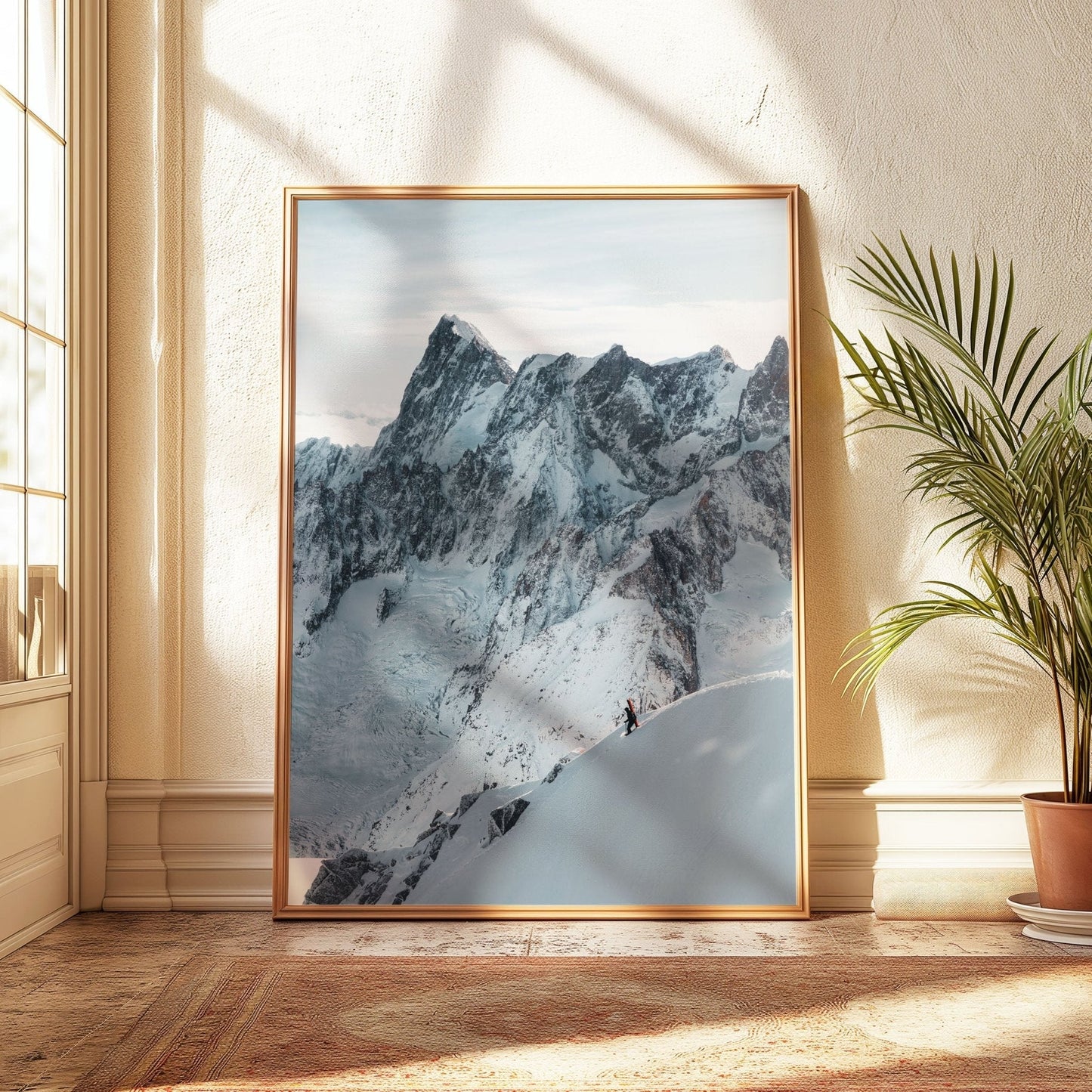 Skiing the Vallée Blanche – Chamonix, France (Set of 3)